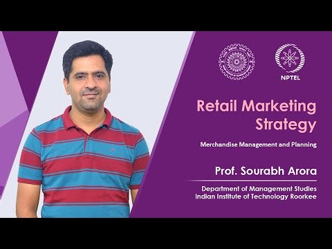 Lecture 34:Merchandise Management and Planning