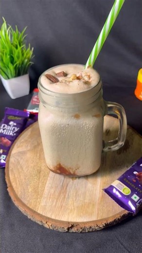 Peanut Butter Milkshake | Homemade Peanut Butter Shake