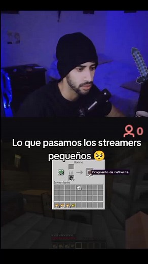 Small Streamers' Challenges in Minecraft Gameplay