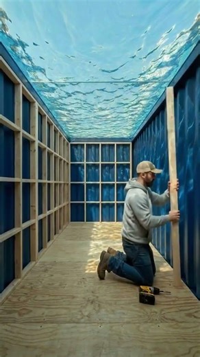 I Built a Secret Underground Container Room! 😱 Hidden Bunker Construction