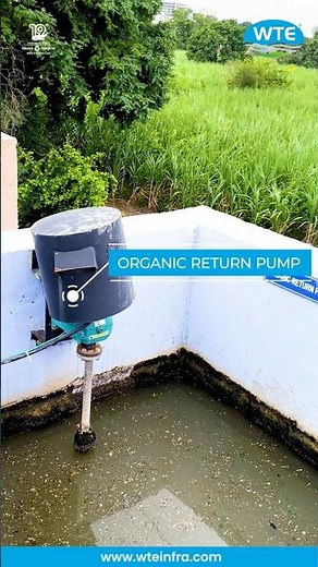 Organic Return Pump in STP ⚙️ | Working, Role & Importance in Sewage Treatment Plant ♻️