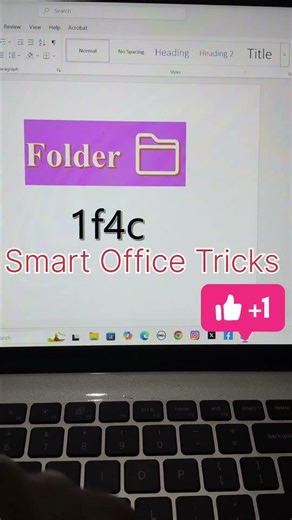 📁 1F4C1 Alt + X | File Folder Emoji Code 😲 | MS Word Secret Shortcut#AltX #1F4C1 #FileFolderEmoji