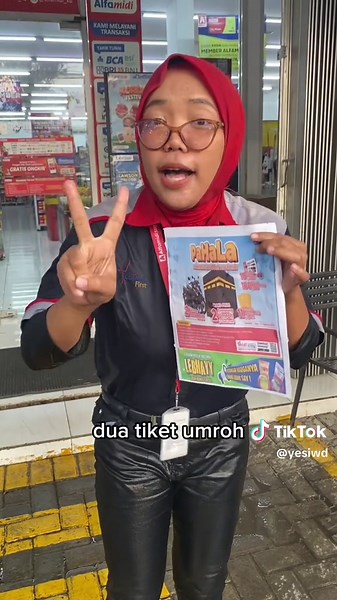 Banyune Sampek kotos kotos , gas wes langsung nang alfamidi #promoalfamidi