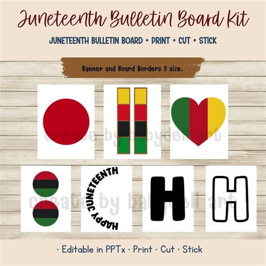 Juneteenth Freedom Day Bulletin Board Video