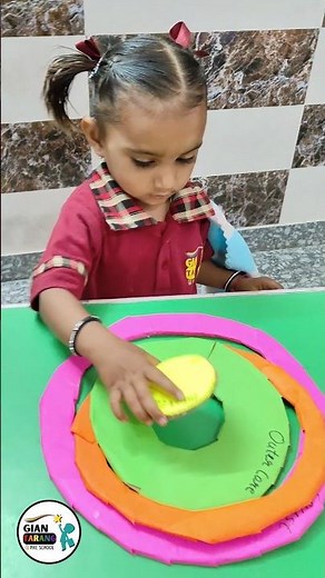 layers of Earth Explained 🌏🌿 World Earth Day learning Activity for kids🌿🌎#earthday#ytshorts#yt#diy