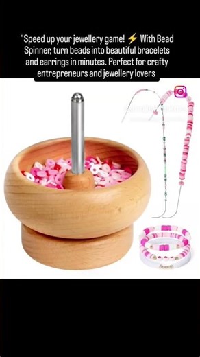 bead spinner #jewellery #jewellerymaking