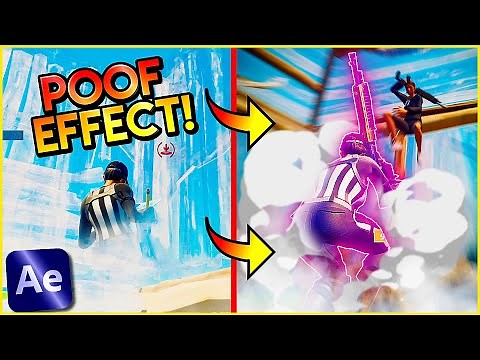 How to Create an INSANE "POOF EFFECT" for your Montage! (Tutorial)