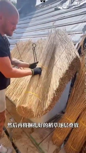 Why Do People in the UK Still Use Straw Roofs in 2026? 😱🇬🇧 #shorts #strawbuilding