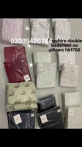 2.9K views · 13 reactions | Huge offf Sapphire bed sheets available at discounted prices 1200-2000 double bedsheet for order wtsapp 03005420784 | My Brands Collection | Facebook