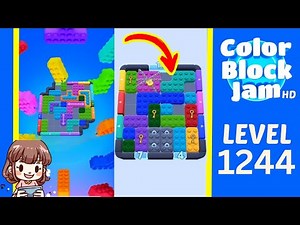 Color Block Jam Level 567 (1244) Solution Walkthrough