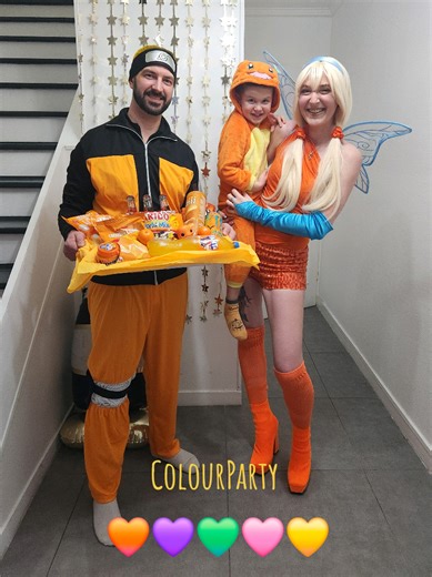 Exciting Colour Party and Cosplay Celebration