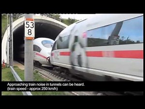 High speed rail noise impact video