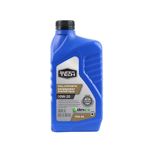 Super Tech Full Synthetic 0W20 Motor Oil, 946 ML - Walmart.ca