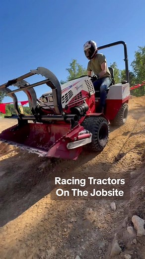 Racing Tractors on the Jobsite: Build, Track & Ventrac Race