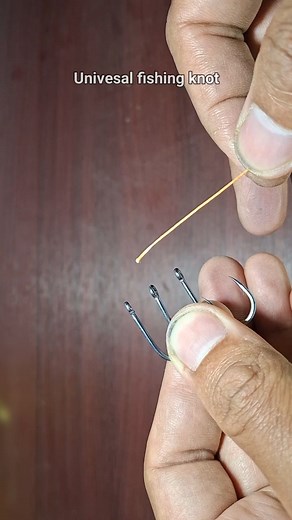 Great trick in fishing, easy to catch big fish whit this fishing rig #fishingknot #fishinghook #fishinghack | Mohammad Nur Habibi