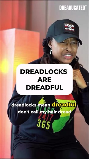 Dreadlocks are dreadful… is what they wanted you to believe. But the truth? They’ve been lying to you this whole time. The word “dread” was never about something being bad or dirty. And when you find out what it ACTUALLY means, everything clicks. This is the history they don’t want you to know. Watch till the end - this might change everything you thought you knew. Drop a 💯 if you learned something from this video. #dreaducated #dreadlocks #locs #dreads #locstyles
