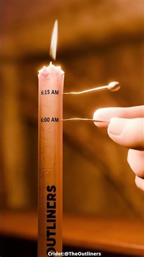 How Candle Clock Used To Work In Ancient😨