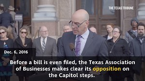 Dan Patrick and Texas lawmakers have been fighting over the bathroom bill for more than a year. Watch the whole saga unfold now — in just 5 minutes. http://trib.it/2fULRpt | Texas Tribune
