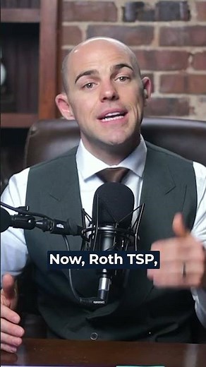 Roth vs Traditional TSP (Explained in 30 Seconds) #tsp #federalemployees #retirementplanning