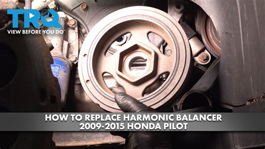 How to Replace Harmonic Balancer 2009-2015 Honda Pilot