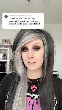 2000’s scene girl makeup tutorial🖤 #2000s #scenegirl #nostalgia #makeuptutorial