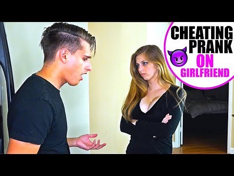 CHEATING PRANK ON GIRLFRIEND!