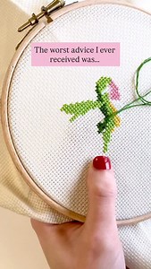 … There’s only one way to cross stitch. 👀 That’s what I was told for years, and I believed it. I stuck to the English method because it felt “correct,” and it worked… but then I discovered the Danish method, and suddenly I was stitching faster, my backs looked cleaner, and my projects felt easier to manage. 🤔 Does that mean the English method is wrong? Absolutely not. Both methods work beautifully - it just depends on what feels right for you and your hands. The truth is, there isn’t a single 