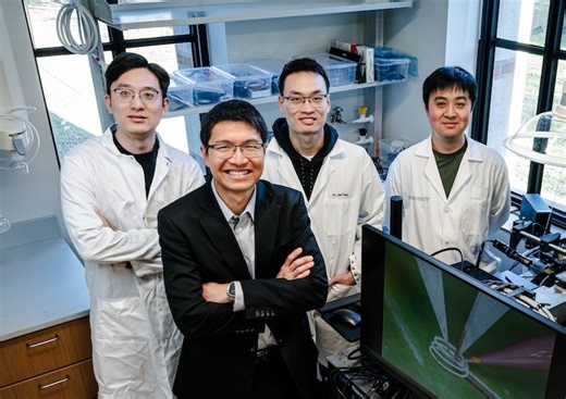Rice researchers redefine what we can build by 3D printing electronics with focused microwaves