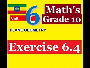 Mathematics Grade 10 Unit 6 Exercise 6.4@mathT_21​