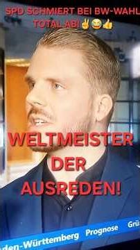 💥SPD📣✌️😂👍SCHMIERT BEI BW-WAHL TOTAL AB & FDP ISCH OVER & OUT😭🤣#news #politics #schwaben #land#shorts