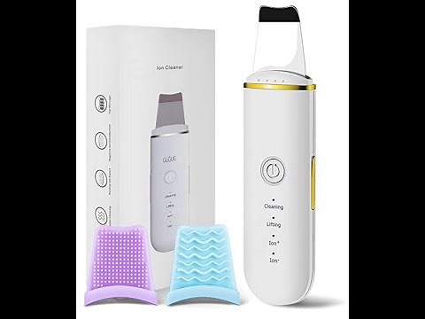 GUGUG facial skin scrubber Using Instruction Video( from Amazon seller), face spatula, skin spatula