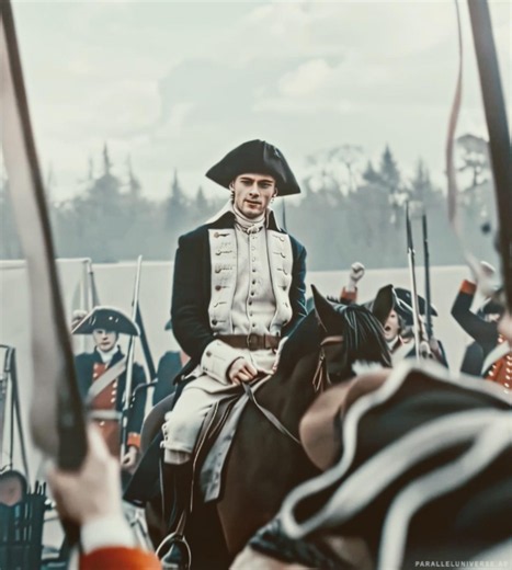 Before he was a President, he was a soldier with everything to lose. Young Washington🇺🇸