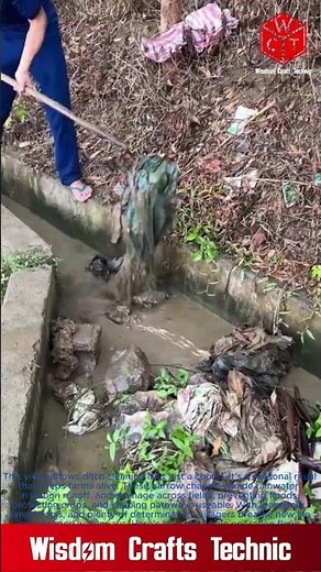 Village Ditch Cleaning: Essential Agricultural Maintenance in Action