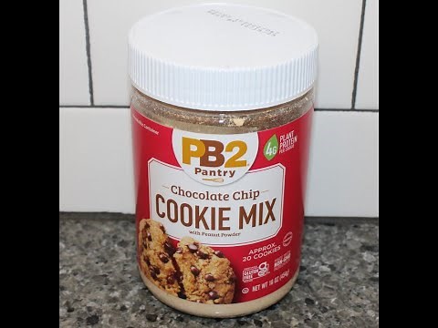 PB2 Pantry: Chocolate Chip Cookie Mix with Peanut Powder Review