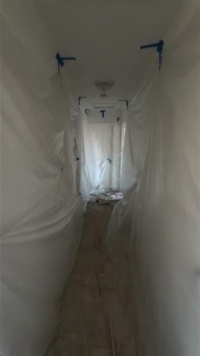 Drop Cloth & Plastic Protection for EBB Retrofit- Fremont, CA