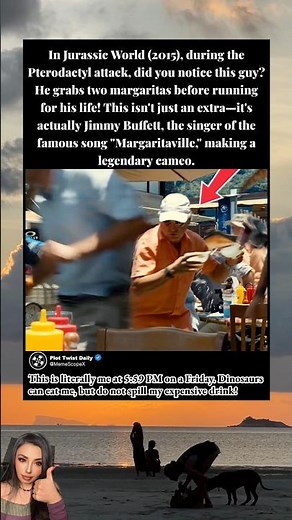 Why This Jurassic World Extra Is An Absolute Legend 🤯#JurassicWorld #JimmyBuffett #Margaritaville
