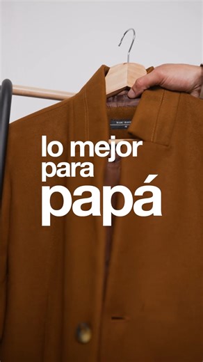 128K views · 357 reactions | ¿Lo mejor para papá? Un abrigo con paño...