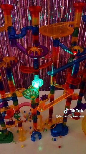 Summer Fun with Marble Genius Marble Run Glow Extreme Set!