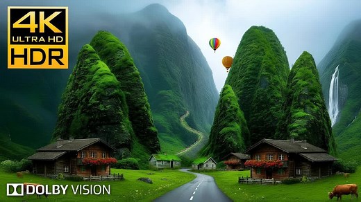 感受真正非凡的超清品质展现6 转4K HDR I屏幕测试，极致画质|杜比视界|电视屏幕测试|手机屏幕测试