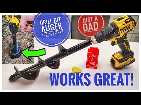 Drill Auger Bit for Making Hole in Dirt for Planting Review