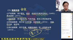 42执业护士考试-基础班：无菌技术与隔离种类和措施一|山河医学网