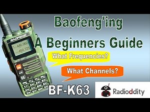 Baofeng 'ing For Beginners BF-K63
