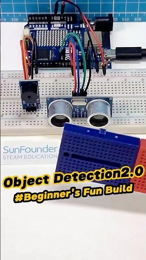 Proximity Alert! 🚨 Object detected within 10cm! 🔊 #arduino #arduinoproject