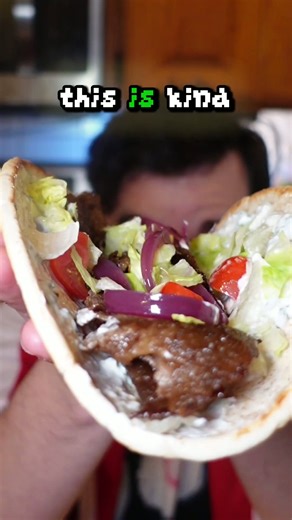 Gyros for dummies: Easy & delicious Greek wraps! #shorts