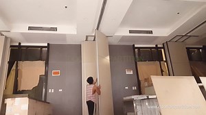 18 reactions | Doorfold Partition DF-65 Type panels installation in...