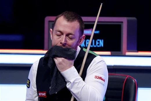 Mark Allen says missing red in frame five changed the swing of the match in loss to Judd Trump