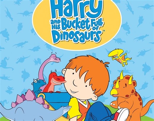 Harry and his Bucket Full of Dinosaurs - Harry y su cubeta de dinosaurios [Har