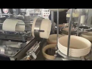 Middle Speed Paper Bowl Forming Machine