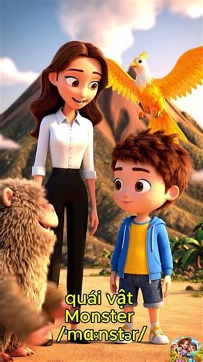 Dạy tiếng anh cho trẻ em: Khám phá thế giới sinh vật giả tưởng