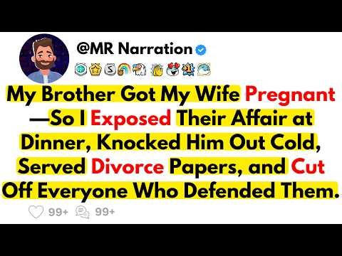 My Brother Got My Wife Pregnant—So I Exposed Them at Dinner and Destroyed Everyone.